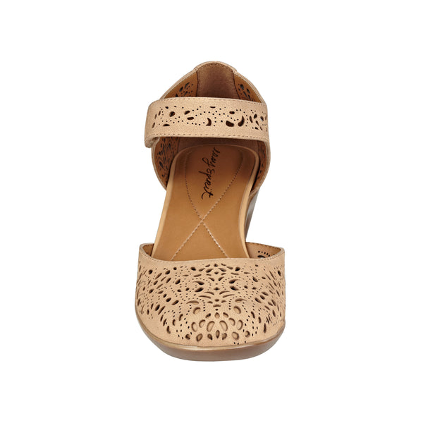 Easy Spirit Cindie Mary Jane Heels Biscuit