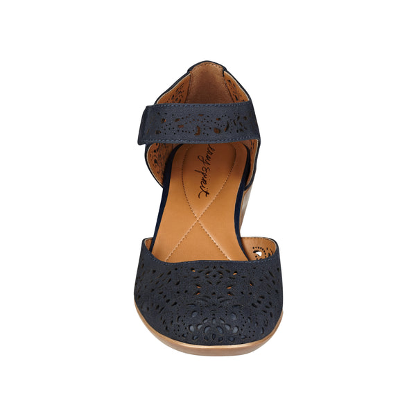 Easy Spirit Cindie Mary Jane Heels Bright Navy