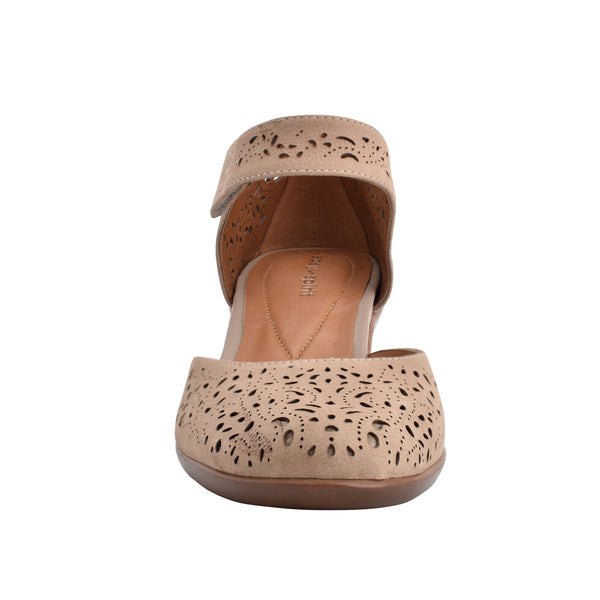 Easy Spirit Cindie Mary Jane Heels Taupe