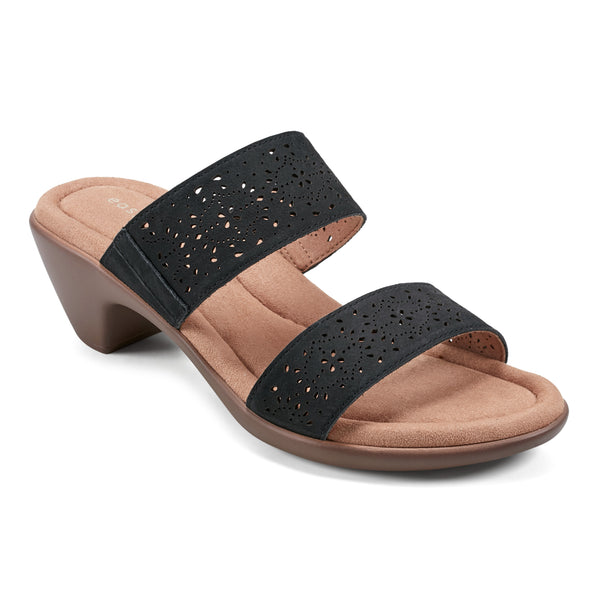 easy spirit Crista Casual Slide Heeled Sandals