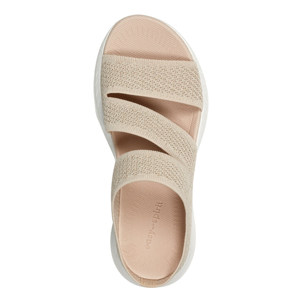 Easy Spirit Dassian Slip On Sandals Natural