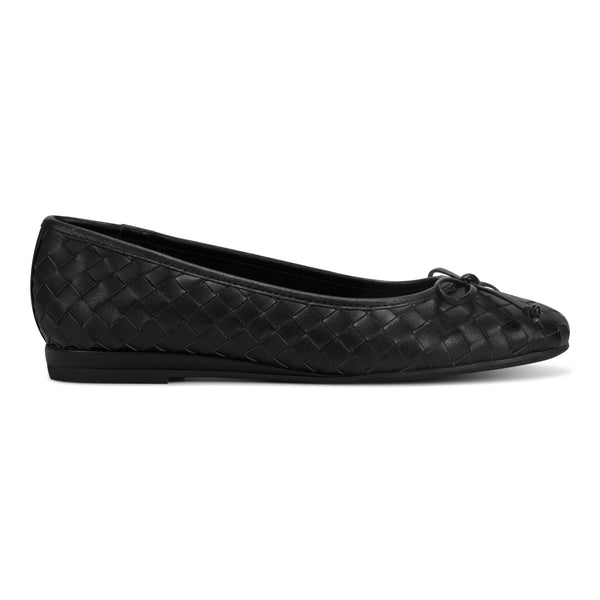 Easy Spirit Dayanna Woven Ballet Flats Black