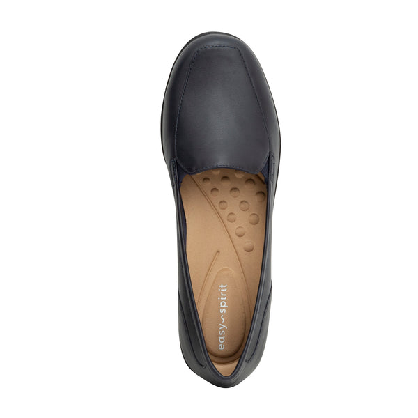 Easy Spirit Devitt Casual Flats Dark Blue Leather