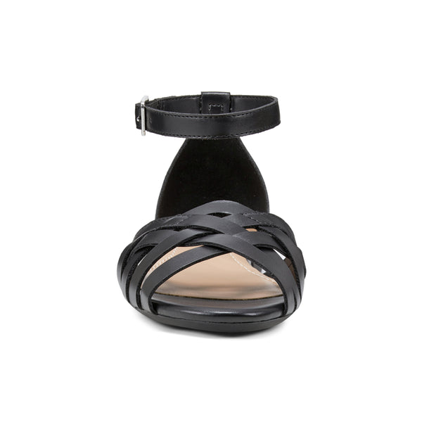 Easy Spirit Dorothy Flat Sandals Black