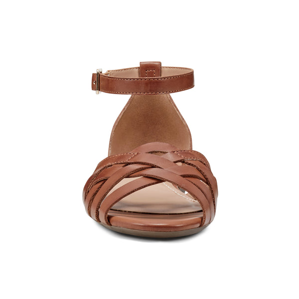 Easy Spirit Dorothy Flat Sandals Brown