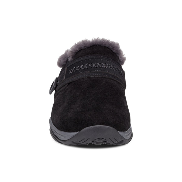 Easy Spirit Elinn Casual Clogs Black Suede