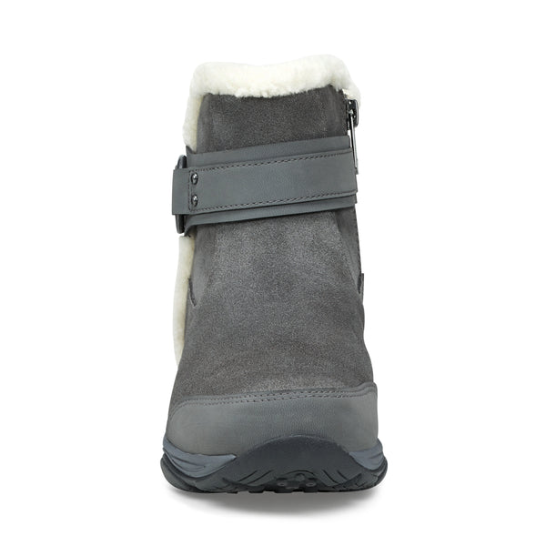 Easy Spirit Elinor Cold Weather Booties Grey Suede