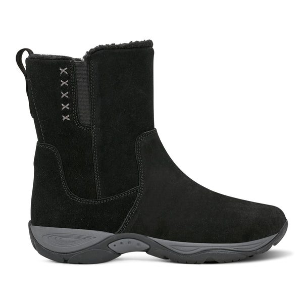 Easy Spirit Elisha Casual Boots Black Suede