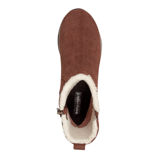 Easy Spirit Elisha Casual Boots Brown Suede