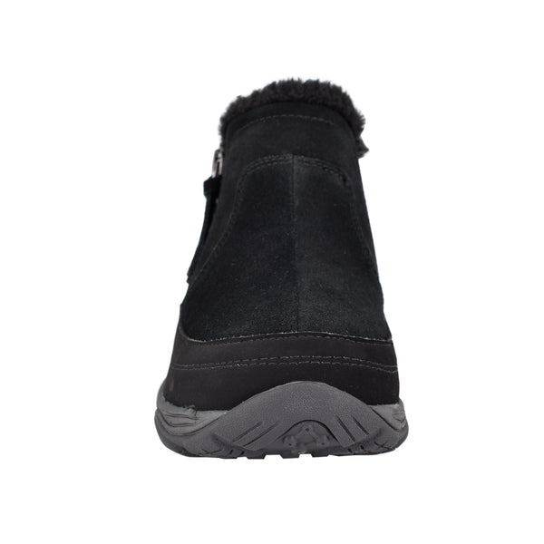Easy Spirit Epic Cold Weather Booties Black Suede