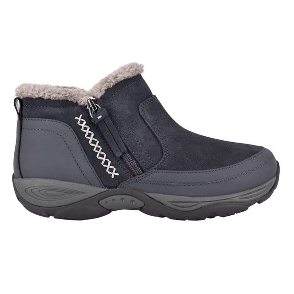Easy Spirit Epic Cold Weather Booties Navy Suede