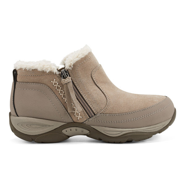 Easy Spirit Epic Cold Weather Booties Tan Suede