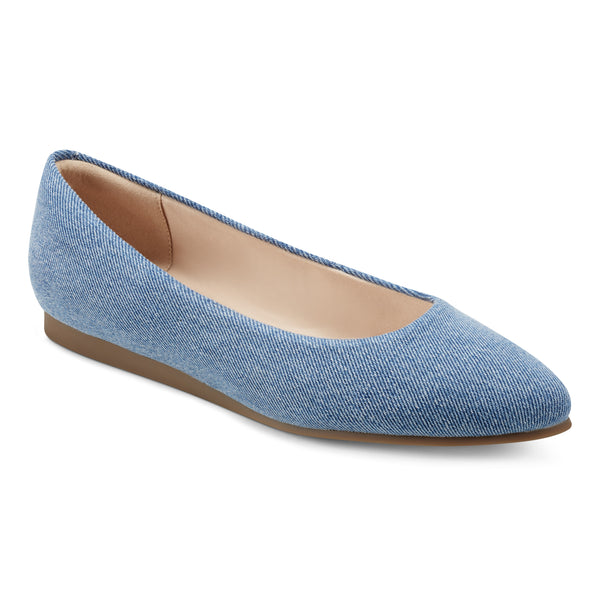 easy spirit Fellia Ballet Flats Blue Denim