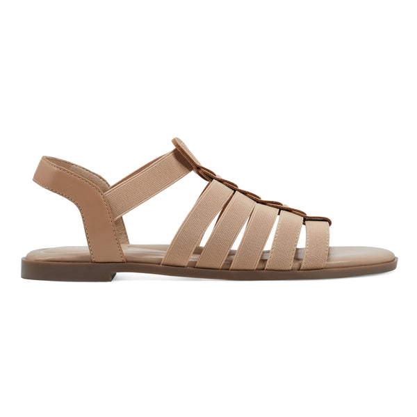 Easy Spirit Gadyi Flat Sandals Beige