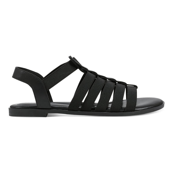 Easy Spirit Gadyi Flat Sandals Black