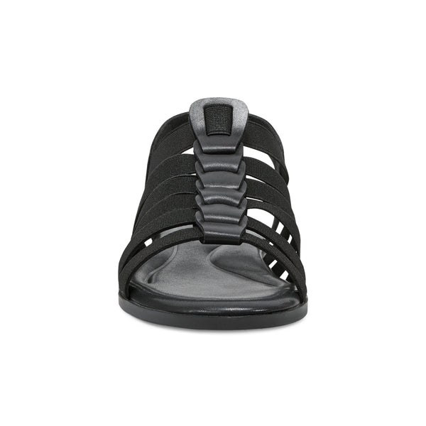 Easy Spirit Gadyi Flat Sandals Black
