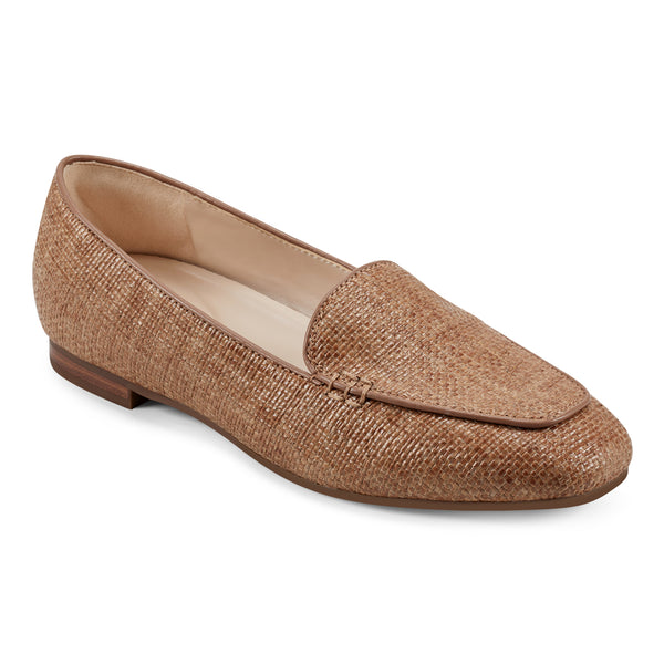 easy spirit Galla Casual Loafers Tan Raffia