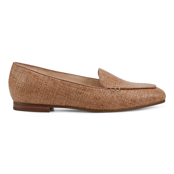 Easy Spirit Galla Casual Loafers Tan Raffia