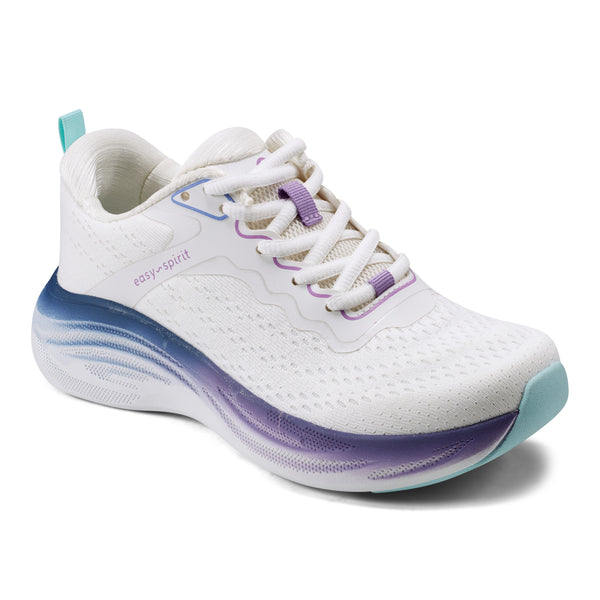 easy spirit Gallop Walking Shoes White/Purple