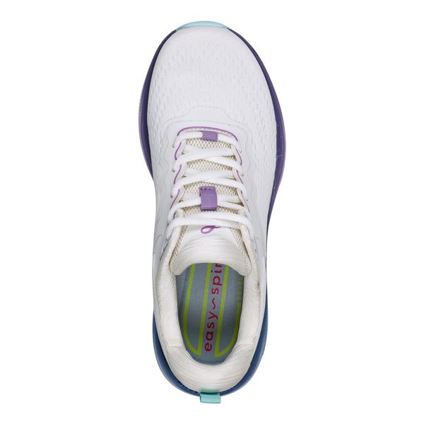 Easy Spirit Gallop Walking Shoes White/Purple