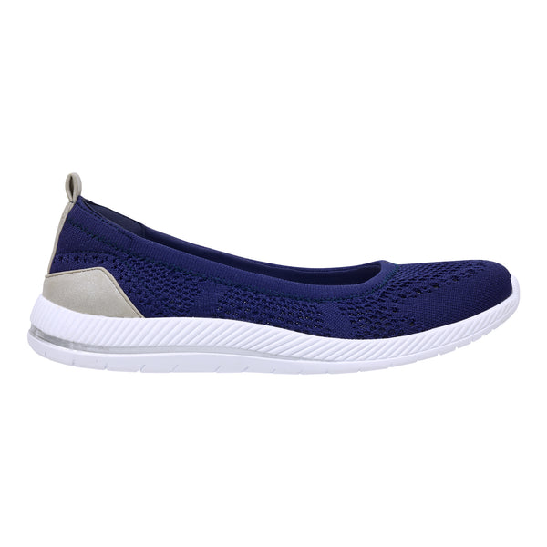 Easy Spirit Glitz Walking Shoes Dark Blue Knit