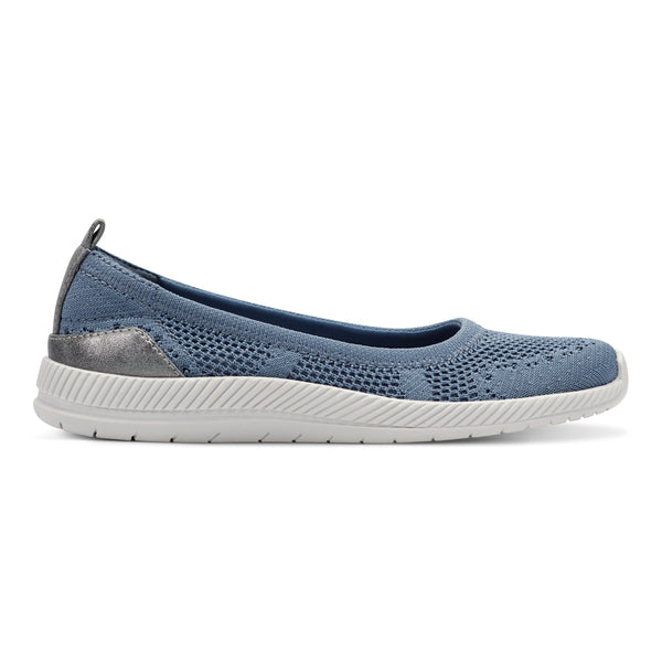 Easy Spirit Glitz Walking Shoes Medium Blue