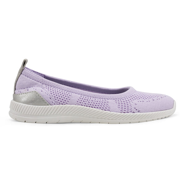 Easy Spirit Glitz Walking Shoes Purple Knit