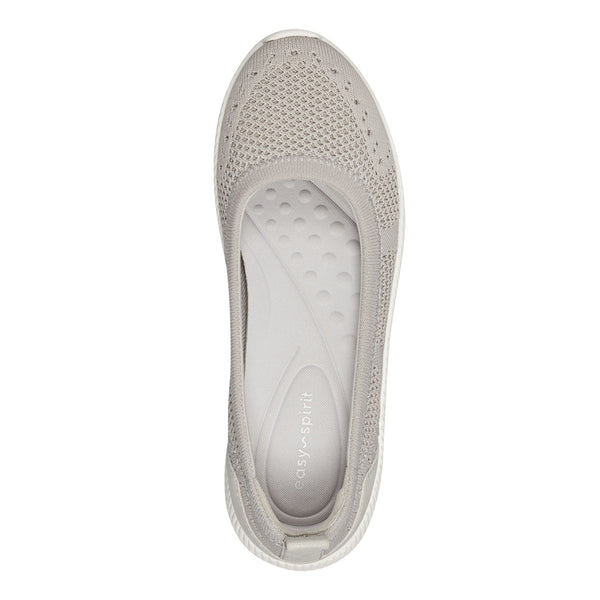 Easy Spirit Glitz Walking Shoes Taupe Knit