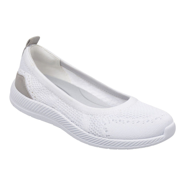 easy spirit Glitz Walking Shoes White Knit