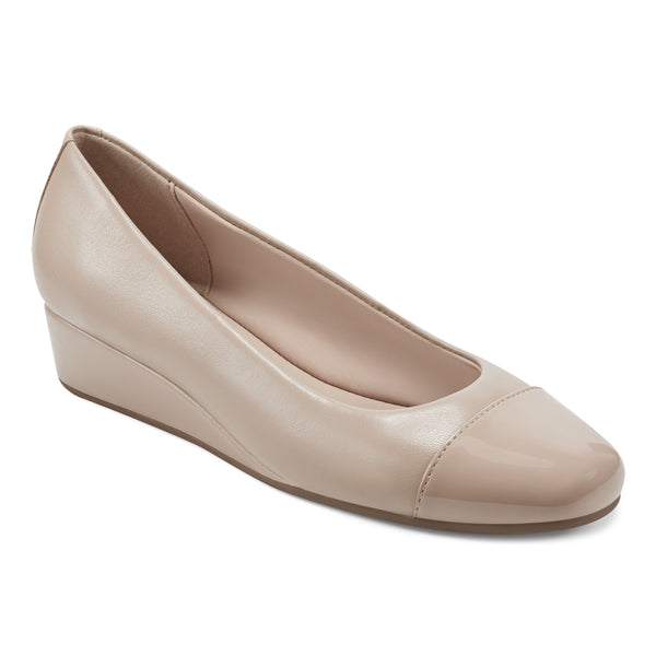 easy spirit Gracey Wedge Heels Nude