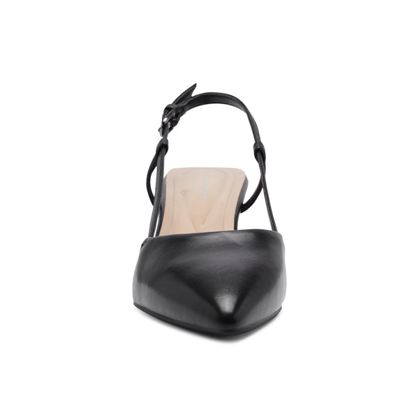 Easy Spirit Havana Slingback Pumps Black Leather