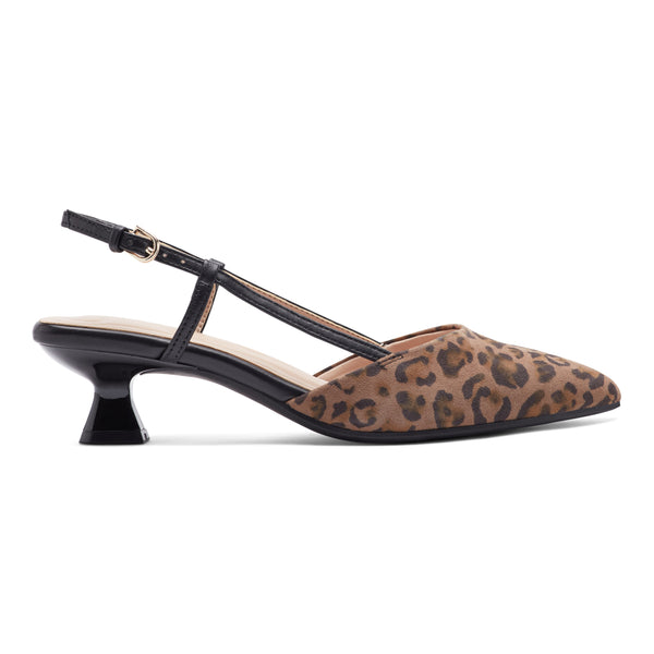 Easy Spirit Havana Slingback Pumps Leopard