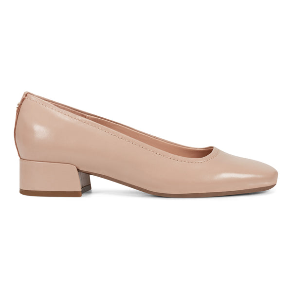 Easy Spirit Jain Dress Pumps Natural Leather