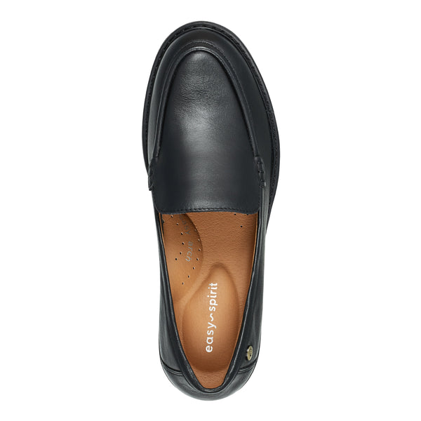 Easy Spirit Jaylin Casual Loafers Black Leather