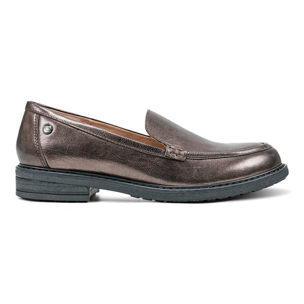 Easy Spirit Jaylin Casual Loafers Bronze Leather
