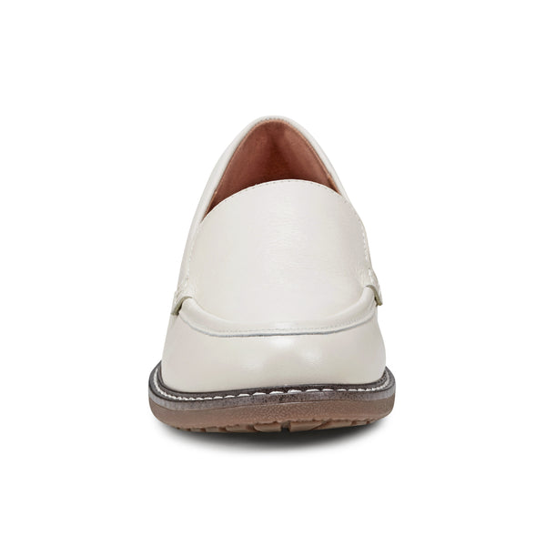 Easy Spirit Jaylin Casual Loafers Ivory Leather