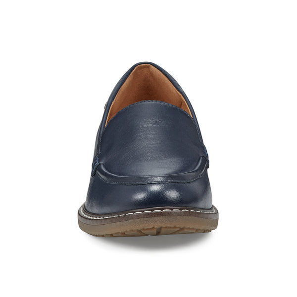 Easy Spirit Jaylin Casual Loafers Navy Leather