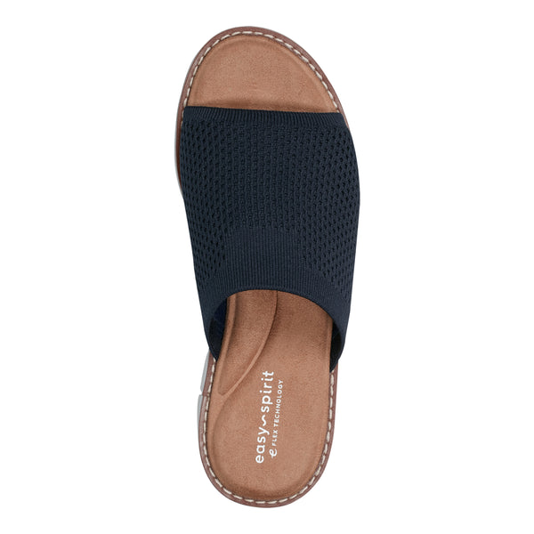 Easy Spirit Julisa Flat Sandals Navy
