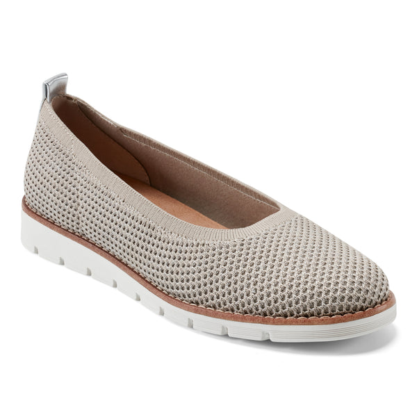 easy spirit Kellina Casual Slip On Flats Silver