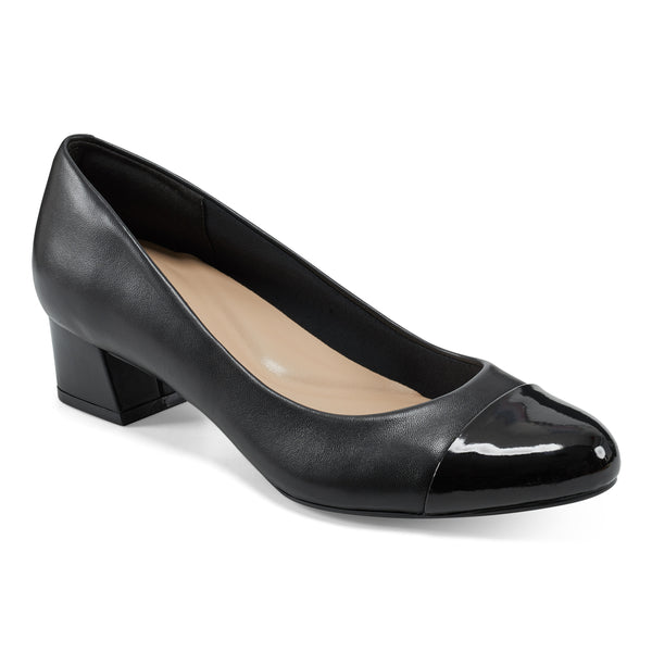 easy spirit Libie Dress Pumps Black Leather