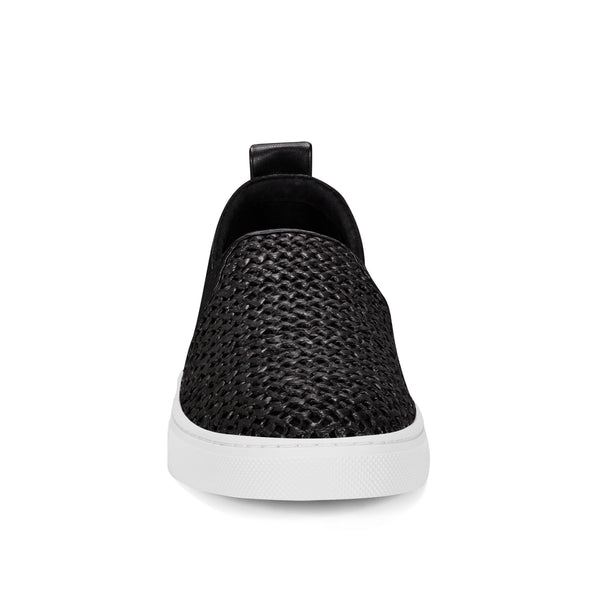 Easy Spirit Livia Slip On Sneakers Black Raffia