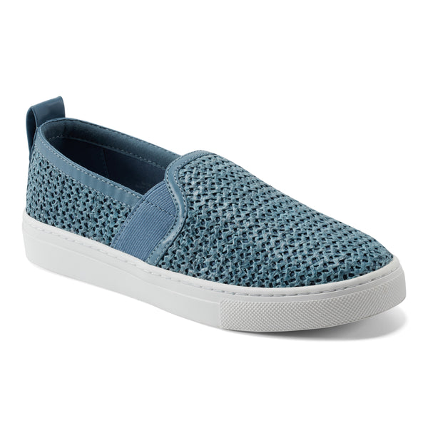 easy spirit Livia Slip On Sneakers Blue Raffia