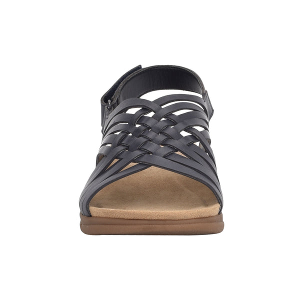 Easy Spirit Mar Sandals Dark Navy Leather