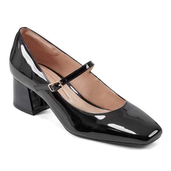 Easy Spirit Marlay Mary Jane Pumps Black Patent