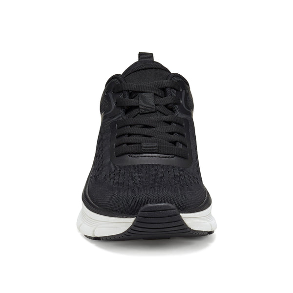 Easy Spirit Maxine EMOVE Walking Shoes Black Knit