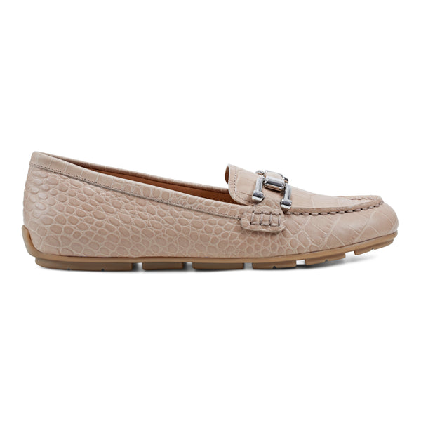 Easy Spirit Megan Casual Loafers Natural Croco