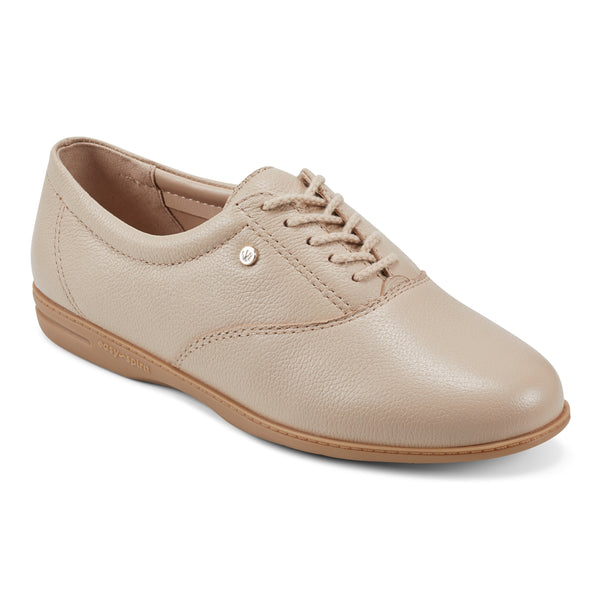 easy spirit Motion Leather Oxfords Natural Leather