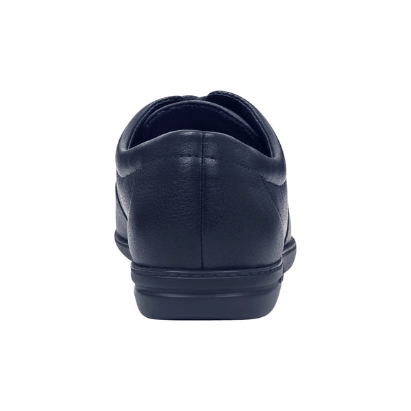 Easy Spirit Motion Leather Oxfords Navy Leather