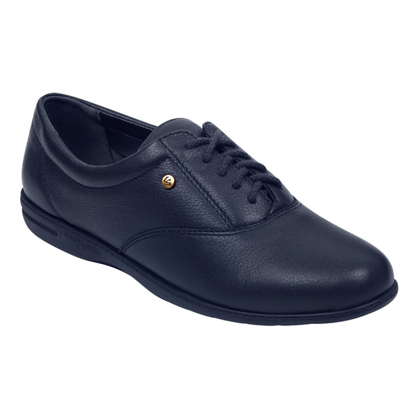 easy spirit Motion Leather Oxfords Navy Leather