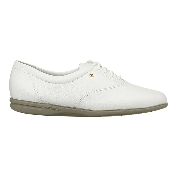 Easy Spirit Motion Leather Oxfords White Leather